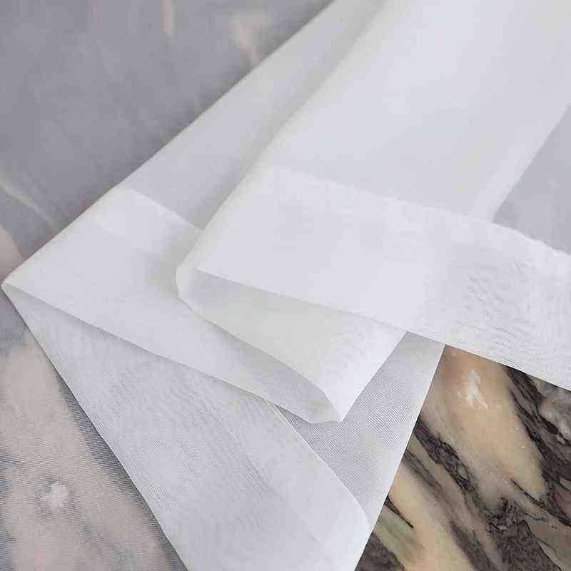 rideau voilage blanc grande largeur