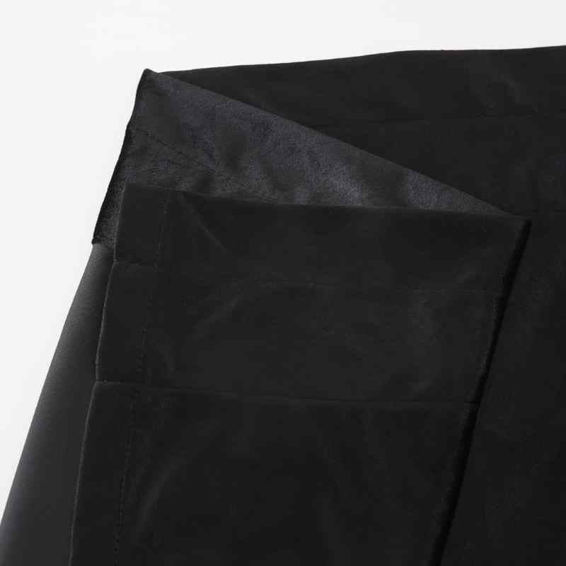 Rideau occultant et thermique en velours noir