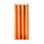 Rideau anti uv extérieur Orange / 135x215cm / Pattes velcro