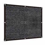 Voile d'ombrage pour serre Noir / 2mx5m