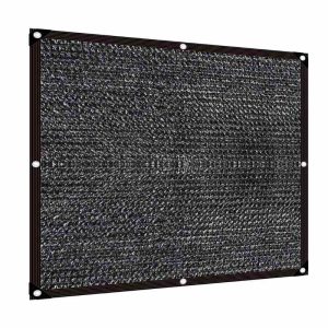 Voile d'ombrage pour serre Noir / 2mx5m